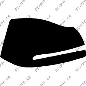 Mirror, Left 2011-2011 KIA Optima 11-11 4D Sdn PPF