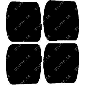 Door Handles 2011-2015 Lincoln MKX 15-11 4D SUV PPF