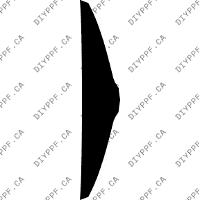 Hood, Mini 2011-2015 Lincoln MKX 15-11 4D SUV PPF