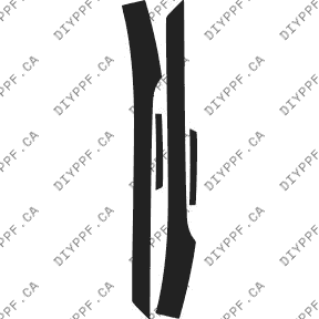 A Pillar 2010-2011 BMW 128 11-10 2D Cpe PPF