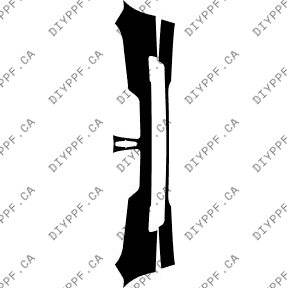 Front Bumper 2010-2012 Lincoln MKZ 12-10 4D Sdn PPF