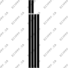 Door Edge Guards 2010-2011 Mercedes-Benz E Class Sport w/ washers 11-10 4D SW PPF