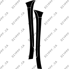 A Pillar 2011-2014 Acura TSX Sport Wagon 14-11 4D SW PPF