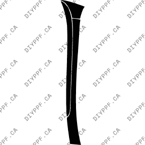 Door, A Pillar Right 2011-2014 Acura TSX Sport Wagon 14-11 4D SW PPF