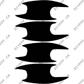 Door Handles 2011-2011 Mercedes-Benz R Class 11-11 4D SW PPF