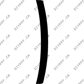 Bumper, Back 2015-2017 Acura TLX 17-15 4D Sdn PPF