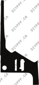 Fender, Right Full 2024-2024 Jeep Wrangler Rubicon X/Rubicon X 4xe 24-24 4D SUV PPF