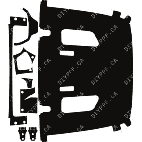 Hood Full, 4xe 2024-2024 Jeep Wrangler Rubicon X/Rubicon X 4xe 24-24 4D SUV PPF