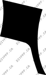 Wheel, Front Splash Left 2010-2012 Audi A5 12-10 2D Conv PPF