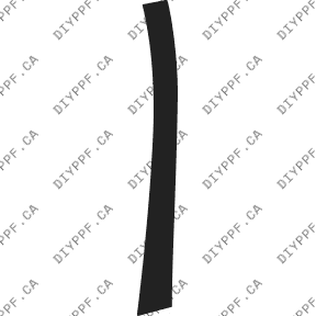 Door, A Pillar Right 2012-2014 Acura TL 14-12 4D Sdn PPF