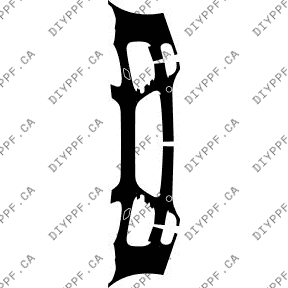 Bumper 2011-2014 Porsche Cayenne Turbo w/ washers 14-11 4D SUV PPF