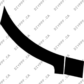 Wheel, Front Splash Right 2011-2014 Porsche Cayenne Turbo 14-11 4D SUV PPF