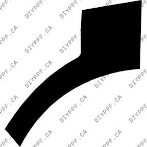 Wheel, Rear Splash Left 2011-2014 Porsche Cayenne Turbo 14-11 4D SUV PPF