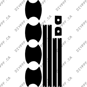 Appearance A 2011-2013 Volvo C70 w/ washers 13-11 2D Conv PPF