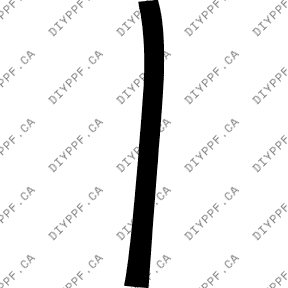 Door, A Pillar Right 2011-2014 Chrysler 300 14-11 4D Sdn PPF