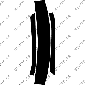 Roof & A Pillar 2011-2014 Dodge Charger 14-11 4D Sdn PPF