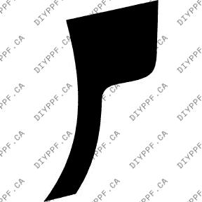 Wheel, Rear Splash Right 2011-2014 Volkswagen Jetta SE/SEL 14-11 4D Sdn PPF