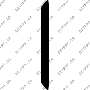 Bumper, Bottom 2011-2013 Volvo S60 13-11 4D Sdn PPF