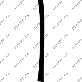 Door, A Pillar Right 2011-2013 Volvo S60 13-11 4D Sdn PPF