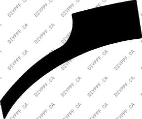 Wheel, Front Splash Left 2011-2013 KIA Forte 13-11 5D SW PPF