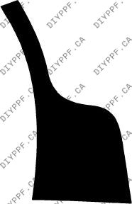 Wheel, Rear Splash Left 2011-2014 Cadillac CTS 14-11 2D Cpe PPF