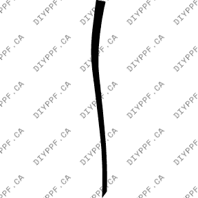 Bumper, Bottom Left 2010-2013 Mercedes-Benz E Class 13-10 4D Sdn PPF