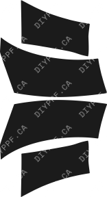 Splash 2011-2012 Mercedes-Benz GL w/ washers 12-11 4D SUV PPF