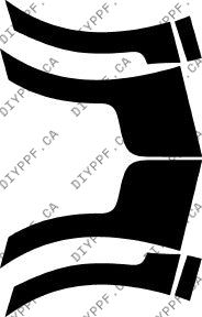 Splash 2011-2014 Volkswagen Jetta S 14-11 4D Sdn PPF