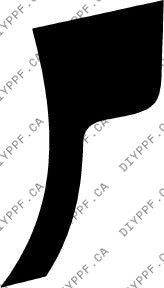 Wheel, Rear Splash Right 2011-2014 Volkswagen Jetta S 14-11 4D Sdn PPF