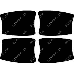 Door Handles 2013-2016 Lincoln MKZ 16-13 4D Sdn PPF