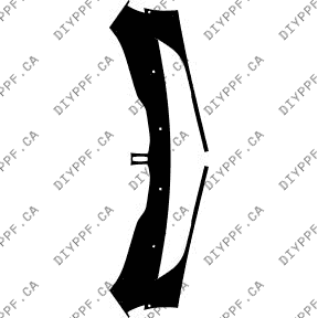 Bumper, Sensors 2013-2016 Lincoln MKZ 16-13 4D Sdn PPF