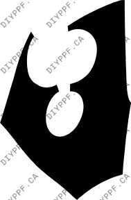 Bumper, Top Right 2012-2014 Bentley Continental GTC V8 14-12 2D Conv PPF