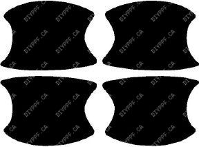 Door Handles 2014-2017 Acura RLX 17-14 4D Sdn PPF