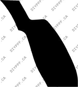 Wheel, Rear Splash Left 2014-2017 Acura RLX 17-14 4D Sdn PPF