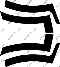 Splash 2011-2013 Dodge Durango 13-11 4D SUV PPF