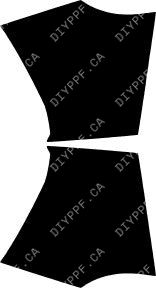 Cadillac Escalade Platinum (2009–2014) Front Fenders Paint Protection Film (PPF) Kit – 4-Door SUV