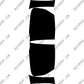 Cadillac Escalade Platinum (2009–2014) A-Pillar Paint Protection Film (PPF) Kit – 4-Door SUV