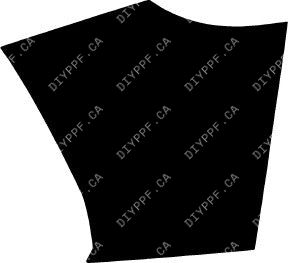 Cadillac Escalade Platinum (2009–2014) Right Fender Paint Protection Film (PPF) Kit – 4-Door SUV