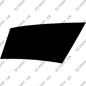 Cadillac Escalade Platinum (2009–2014) Top Right Bumper Paint Protection Film (PPF) Kit – 4-Door SUV