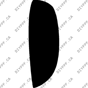 Cadillac Escalade Platinum (2009–2014) Left Side Mirror Paint Protection Film (PPF) Kit – 4-Door SUV