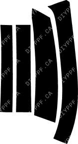 Door, Full Pillar Left 2009-2014 Cadillac Escalade Platinum 14-09 4D SUV PPF