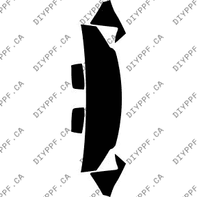 Hood/Fender/Mirrors 2011-2016 Chrysler Town & Country 16-11 4D MV PPF