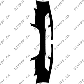 Bumper 2011-2016 Chrysler Town & Country 16-11 4D MV PPF