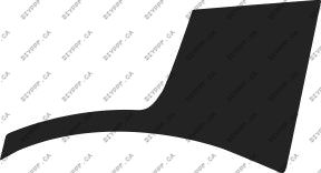 Wheel, Rear Splash Left 2011-2016 Chrysler Town & Country 16-11 4D MV PPF