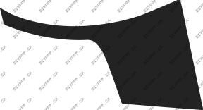 Wheel, Rear Splash Right 2011-2016 Chrysler Town & Country 16-11 4D MV PPF