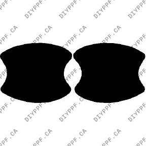 Door Handles 2011-2017 Jeep Compass old body 17-11 4D SUV PPF