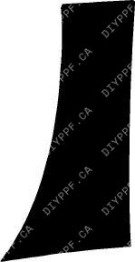 Wheel, Front Splash Right 2012-2016 Volkswagen Eos 16-12 2D Conv PPF