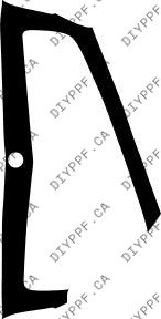 Bumper, Top 2012-2014 Mercedes-Benz CLS w/ sport package w/ washers 14-12 4D Sdn PPF