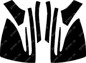 Mirrors 2012-2016 Mercedes-Benz SLK w/ washers 16-12 2D Conv PPF