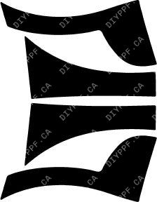 Splash 2012-2015 Volkswagen Passat 15-12 4D Sdn PPF